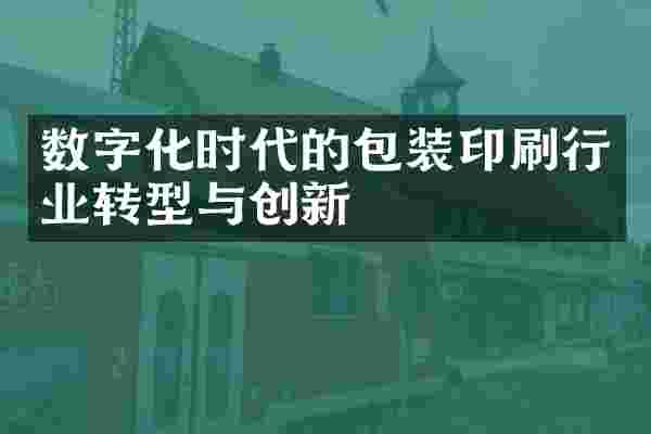 数字化时代的包装印刷行业转型与创新